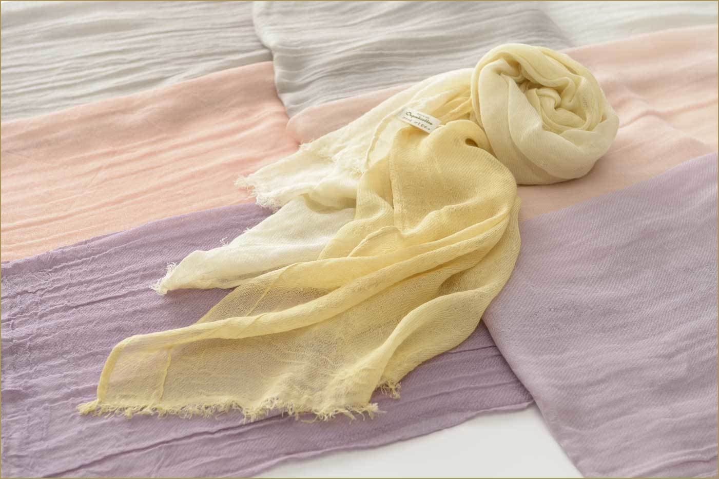 オーガニックコットンストール